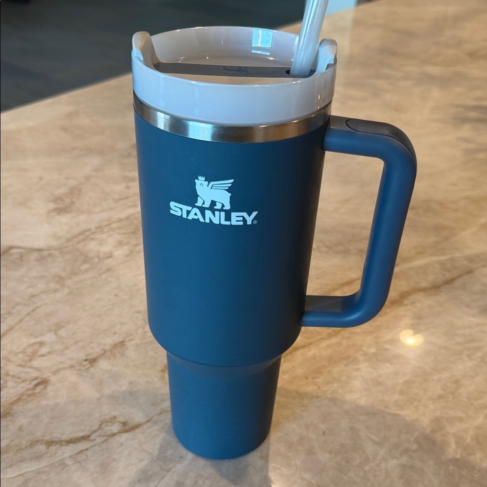 Stanley Quencher 40 oz. Navy Insulated Mug with Handle